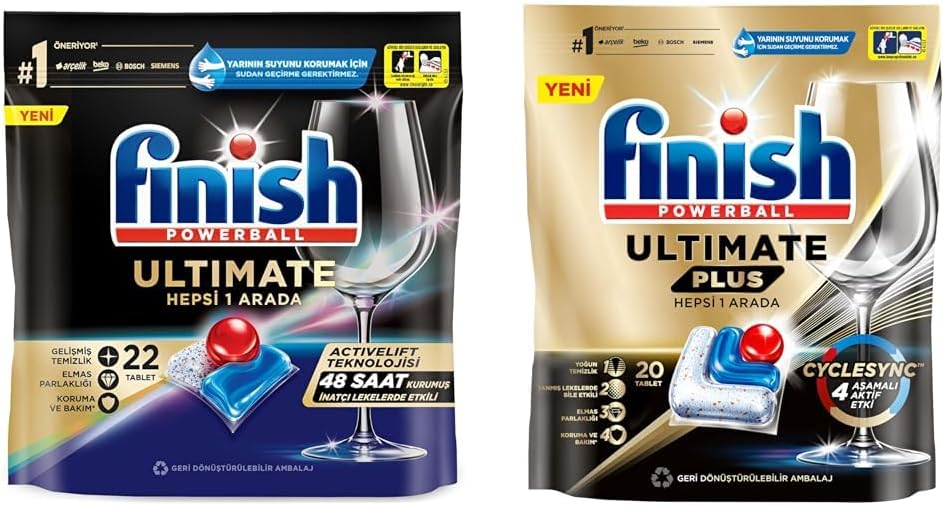 Alternative view of 22 Kapsül + Finish Plus 20 Kapsül Bulaşık Makinesi Tableti