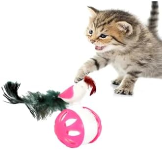Alternative view of Tineke TEKERLEKLİ HACIYATMAZ KUŞ KEDİ OYUNCAĞI 1 ADET (PEMBE)