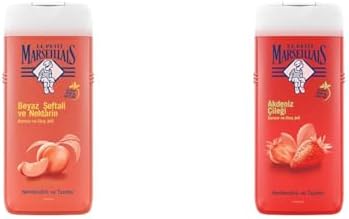 Alternative view of Le Petit Marseillais Duş Jeli Beyaz Şeftali & Nektarin (650 ml) ve Le Petit Marseillais Duş Jeli Akdeniz Çileği (650 ml)