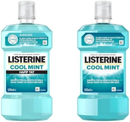 Alternative view of breath freshening ağız bakım ürünü, cool mint, hafif tat, 500ml ve  cool mint ağız bakım suyu 500 ml