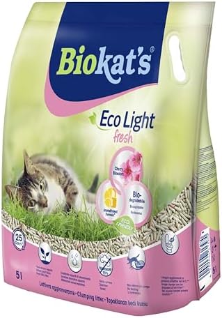 Biokat's Eco Light Fresh Cherry Pelet Kedi Kumu 5 lt