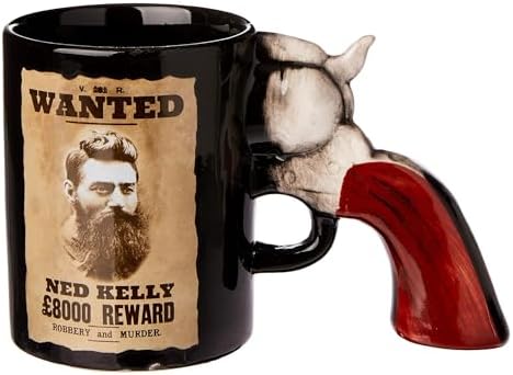 Alternative view of 3D Silah Tasarım Kupa Bardak - Ned Kelly Aranıyor