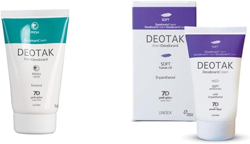 Alternative view of Deotak Fresh Krem Deodorant 35 ml 1 Paket(1 x 35 ml) x Hassas Ciltler İçin Soft Krem Deodorant (35 ml)