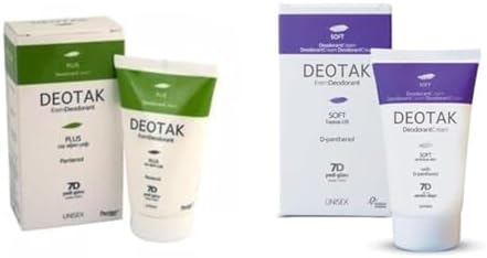 Deotak Plus Krem Deodorant 35 ml 1 Paket(1 x 35 ml) x Hassas Ciltler İçin Soft Krem Deodorant (35 ml)