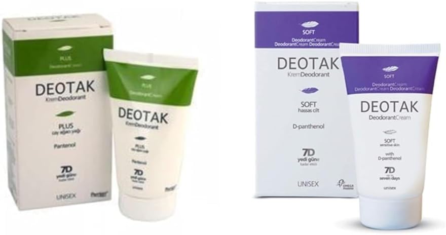 Alternative view of Deotak Plus Krem Deodorant 35 ml 1 Paket(1 x 35 ml) x Hassas Ciltler İçin Soft Krem Deodorant (35 ml)