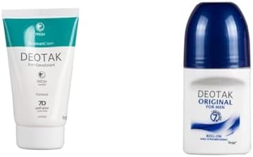 Alternative view of Deotak Fresh Krem Deodorant 35 ml 1 Paket(1 x 35 ml) x Erkekler için Original Roll-On Deodorant (35 ml)