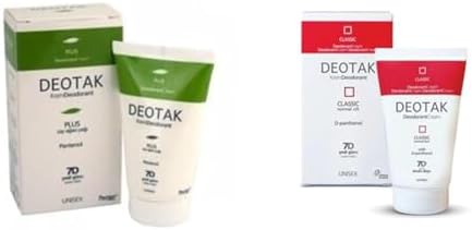 Deotak Plus Krem Deodorant 35 ml 1 Paket(1 x 35 ml) x Normal Ciltler İçin Klasik Krem Deodorant (35 ml)
