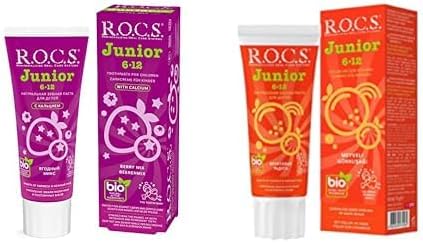 Junior 6-12 Diş Macunu Orman Meyveli ve Junior Çocuklar için Bitkisel İçerikli Diş Macunu 6-12 Yaş Meyveli Gökkuşağı (1 x 60 mL)