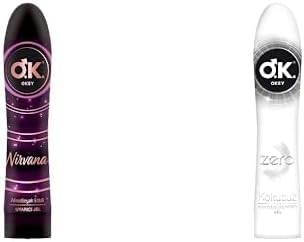 Nirvana Afrodizyak Etkili Uyarıcı Jel (1 x 100 mL) + Okey Zero kokusuz Kayganlaştırıcı Jel (1 x 100 mL)