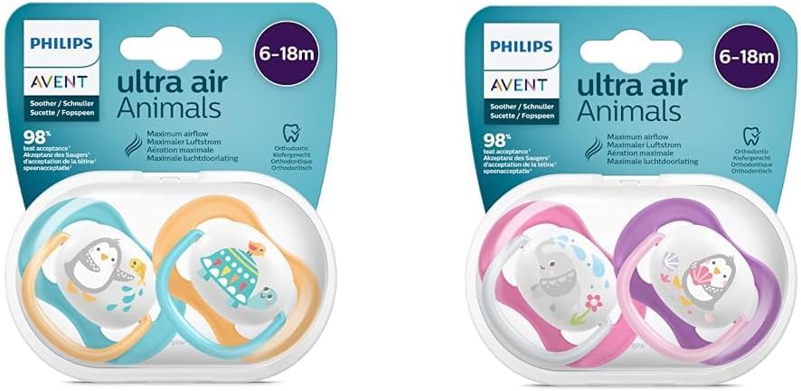 Alternative view of Avent SCF080/07 Ultra Air Emzik (6-18 Ay) Erkek & SCF080/08 Ultra Air Emzik (6-18 Ay) Kız