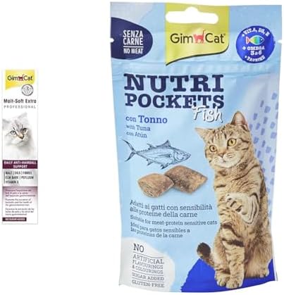 Alternative view of GimCat Malt Soft Vitamin Kombinasyonu, Her Yaştan Kediler için, 100 G & Kedi Ödül Tableti Np Ton Balıklı, 60 g
