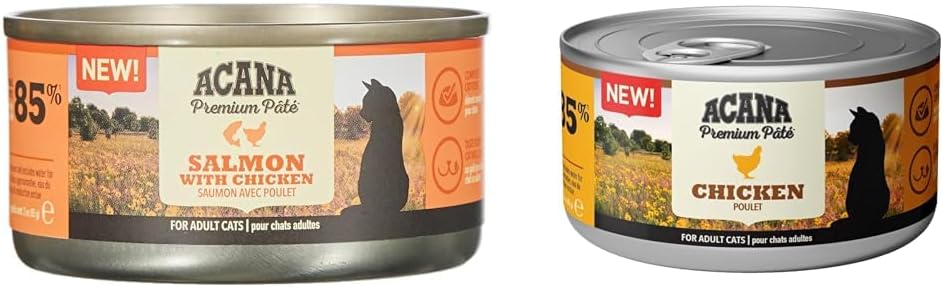 Alternative view of Acana Premium Pate (Ezme) Konserve Yaş Kedi Maması, Somonlu ve Tavuklu, 85 Gr & Acana Premium Pate (Ezme) Konserve Yaş Kedi Maması, Tavuklu, 85 Gr
