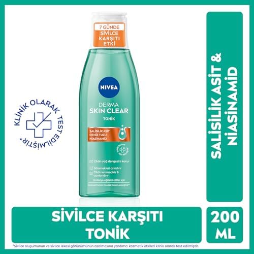 Derma Skin Clear Sivilce Karşıtı Yüz Temizleyici Peeling 150 ml X2 + Derma Skin Clear Sivilce Karşıtı Tonik 200 ml