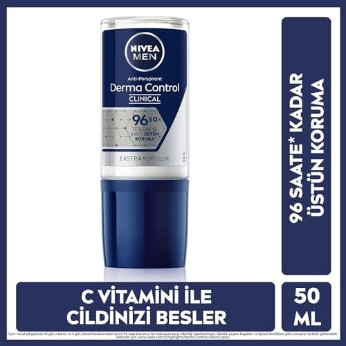 Alternative view of Derma Control Clinical Kadın Roll-on deodorant 50 ml,96 saat koruma X2 + MEN Erkek Roll-on deodorant Derma Control Clinical 50 ml, Ter Kokusuna Karşı 96 saat koruma,DermaDry ile Kuruluk