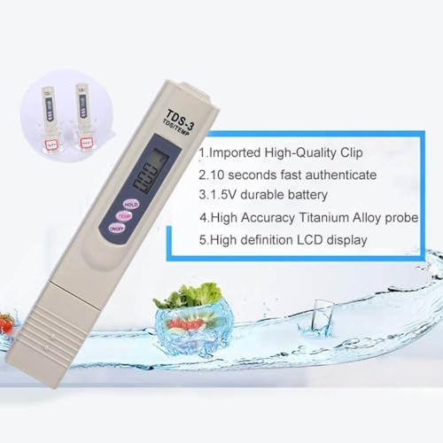 TDS Metre Su Kalitesi Saflık Ölçüm Cihazı