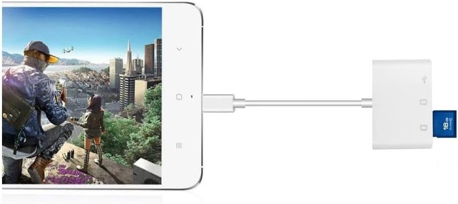 Alternative view of Usb Type C To Sd Microsd Tf Kart Okuyucu Usb 3in1 Çevirici Dönüştürücü Adaptör