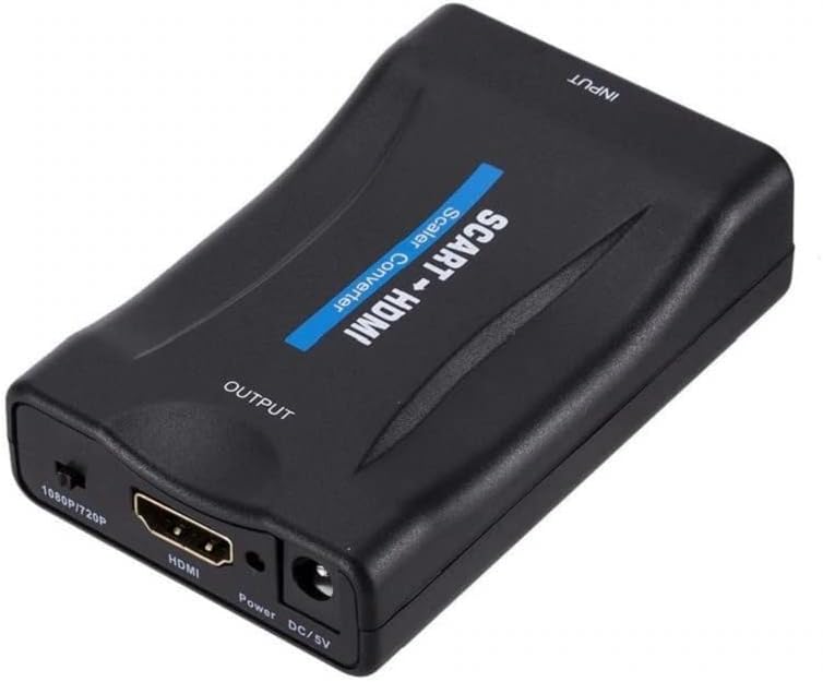 Scart To Hdmi AV Video Çevirici Dönüştürücü Adaptör