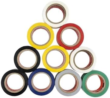 Alternative view of 5 Adet Elektrik Bandı,Pvc Bant,10 Metre (Renkli)