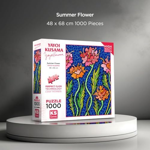 1000 Parça Yaz Çiçekleri Puzzle