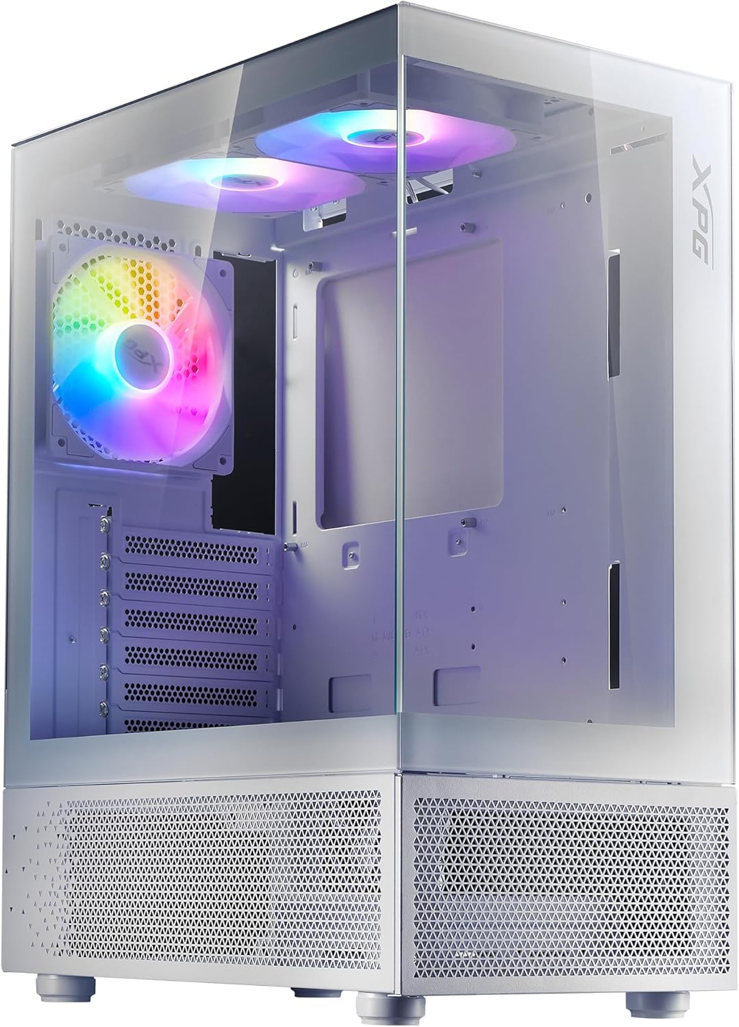 XPG InvaderX Mini ARGB USB 3.2 Beyaz ATX Mid-Tower Gaming (Oyuncu) Kasa (INVADERXMINIMT-WHCWW)