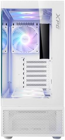 Alternative view of XPG InvaderX Mini ARGB USB 3.2 Beyaz ATX Mid-Tower Gaming (Oyuncu) Kasa (INVADERXMINIMT-WHCWW)