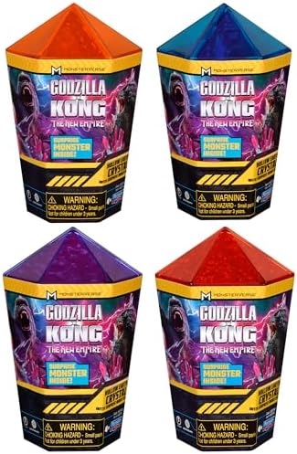 Alternative view of MonsterVerse Godzilla x Kong: Yeni İmparatorluk, 4,5 inç İçi Boş Toprak Kristal Aksiyon Figürü Oyuncak, 2 inç Mini Sürpriz Figür, İkonik Film Karakterleri, 4 Yaş ve Üzeri İçin Uygun