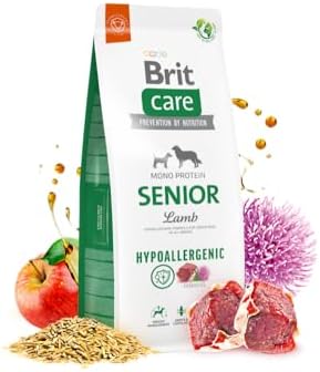 Alternative view of Brit Care Senior, Yaşlı Köpekler İçin, Tek Proteinli, Hipoalerjenik, Kuzu Etli Kuru Mama, 3 kg