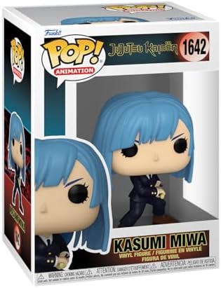 POP! Animasyon: JJK - Miwa Kasumi Miwa - Jujutsu Kaisen - Figür - Hediye Fikri - Resmi Ürün - Çocuklar ve Yetişkinler için - Hayranları - Koleksiyonerler ve Teşhir için