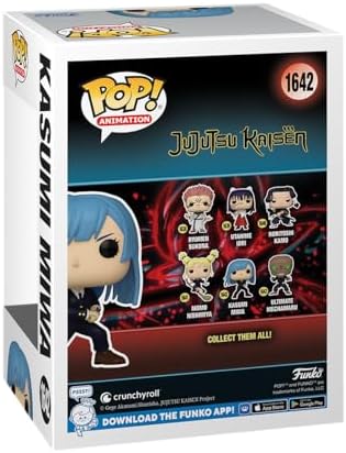 Alternative view of POP! Animasyon: JJK - Miwa Kasumi Miwa - Jujutsu Kaisen - Figür - Hediye Fikri - Resmi Ürün - Çocuklar ve Yetişkinler için - Hayranları - Koleksiyonerler ve Teşhir için