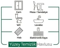 Yüzey Temizlik Havlusu 100 Yaprak
