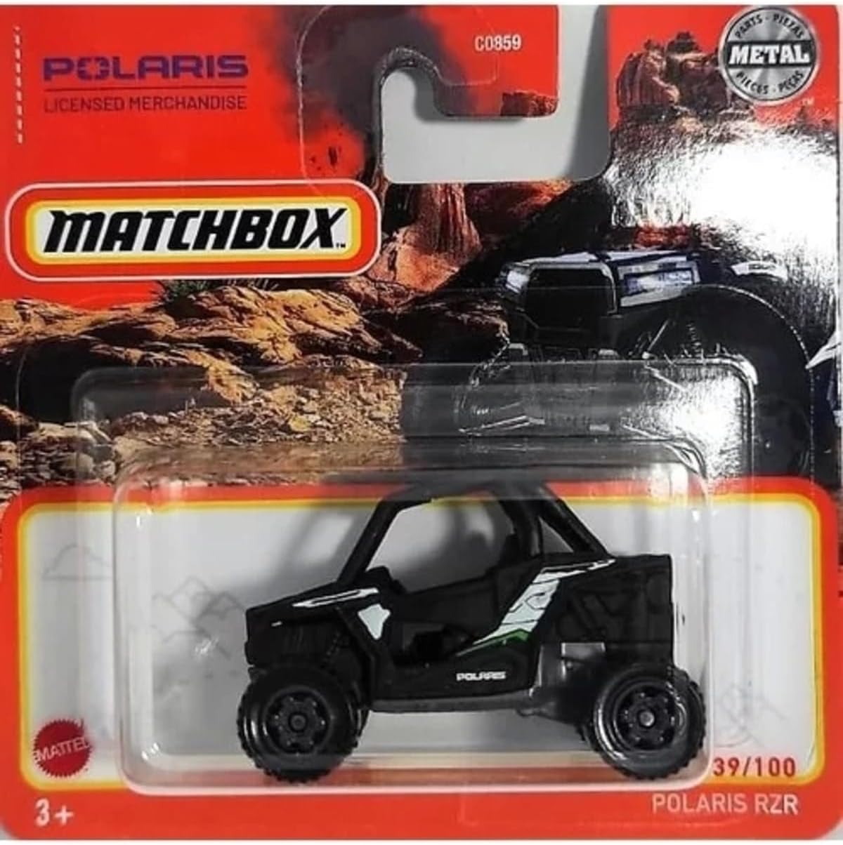 Alternative view of Matchbox C0859 Polarıs Rzr Hfr85