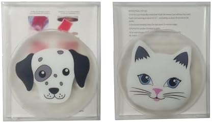 Kedi Ve Köpekli Cep Sobası,El Isıtıcı,2 Adet Su Torbası Pvc 9Cm