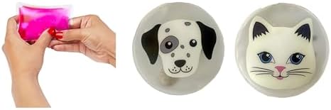 Alternative view of Kedi Ve Köpekli Cep Sobası,El Isıtıcı,2 Adet Su Torbası Pvc 9Cm