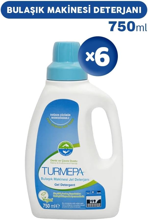 Alternative view of Jel Bulaşık Makinesi Deterjanı 750 ml x 6