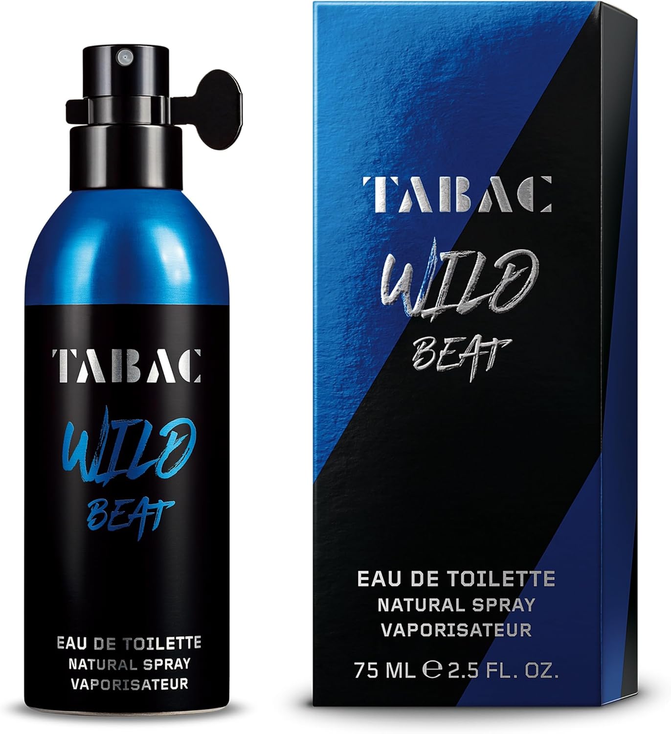 Tabac® Beat | Eau de Toilette – heyecan verici – titreşimli – özgüven verir | 75 ml doğal sprey