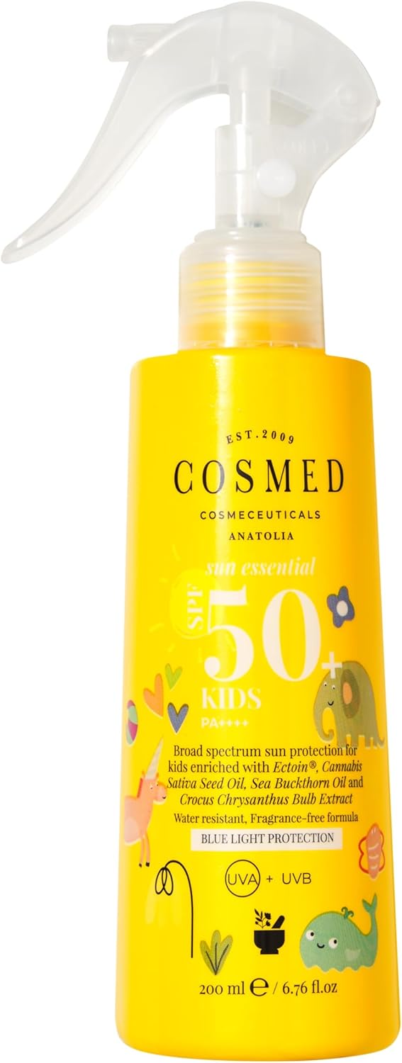 Cosmed Çocuk Güneş Koruyucu Sprey Losyon SPF50+ - Kids SPF50+ - 200 ml