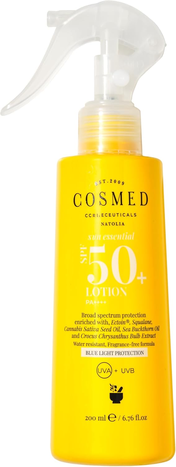Alternative view of Cosmed Tüm Cilt Tipleri için Aile Boy Yüz ve Vücut Sprey Güneş Kremi - Lotion SPF50+ - 200 ml