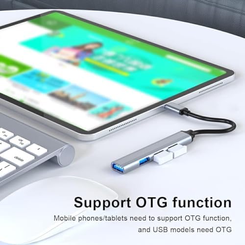 Alternative view of USB Çoğaltıcı Adaptör USB 3.0 Çoklu Bağlantı Noktalı Dağıtıcı Seyahat Laptop PC Notebook Bilgisayar Adaptörü Ev Ofis Kullanımına Uygun C809