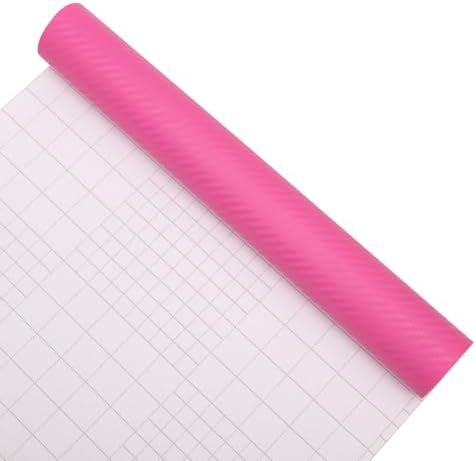 Pembe Karbon Kaplama Folyosu 127 cm x 50 cm