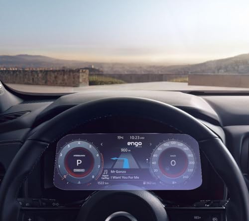 Qashqai 12.3 inç Dijital Gösterge Paneli ile Uyumlu Ekran Koruyucu