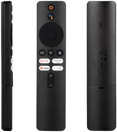 Mi TV Stick, MI Box 4S 4K, Mi Box S 4K, Uyumlu uzaktan kumanda Mi TV Stick için Bluetooth ve sesli kumandalı yedek uzaktan kumanda