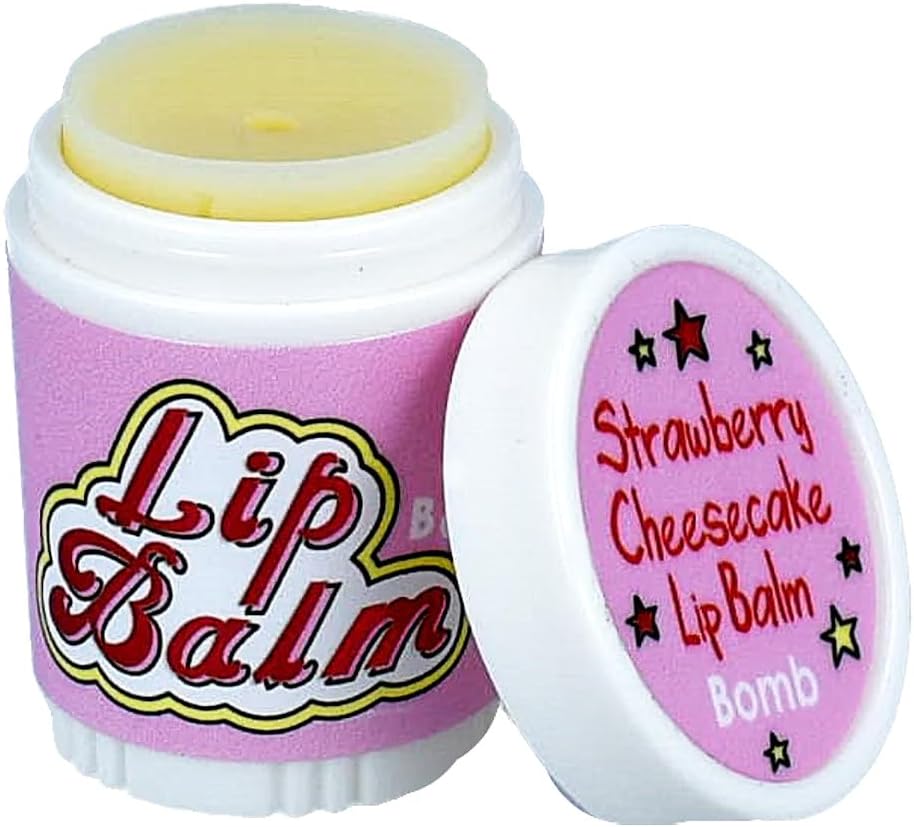 Bomb Cosmetics Strawberry Cheesecake Dudak Kremi 4,5g