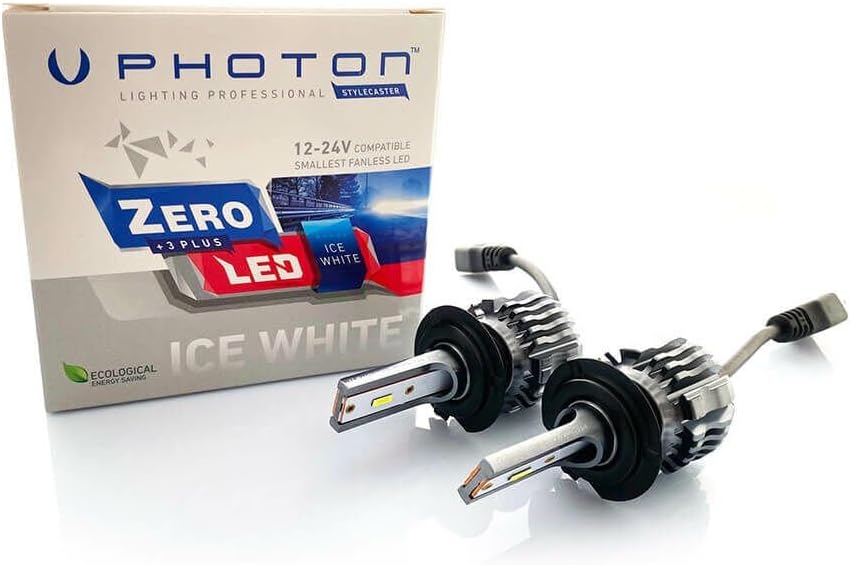 PHOTON Ampul Zero H7 +3 Plus Fansız Led 12V-24V Headlight - PHT ZR3727