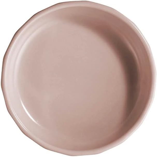 Alternative view of Porselen Bevel 9 cm 2 Parça Meze Seti Mat Pembe