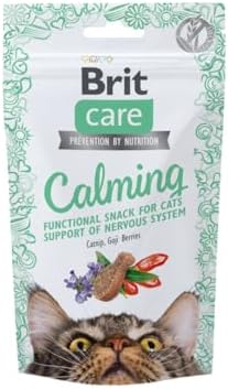 Brit Care Functional Snack, Sakinleştirici Etkili, Tahılsız, Fonksiyonel Kedi Ödülü, 50 g