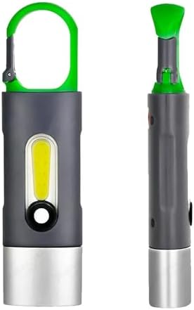 4 Modlu Şarjlı El Feneri COB LED USB Kamp Avcılık Lambası Kancalı 400 Lümen 3W