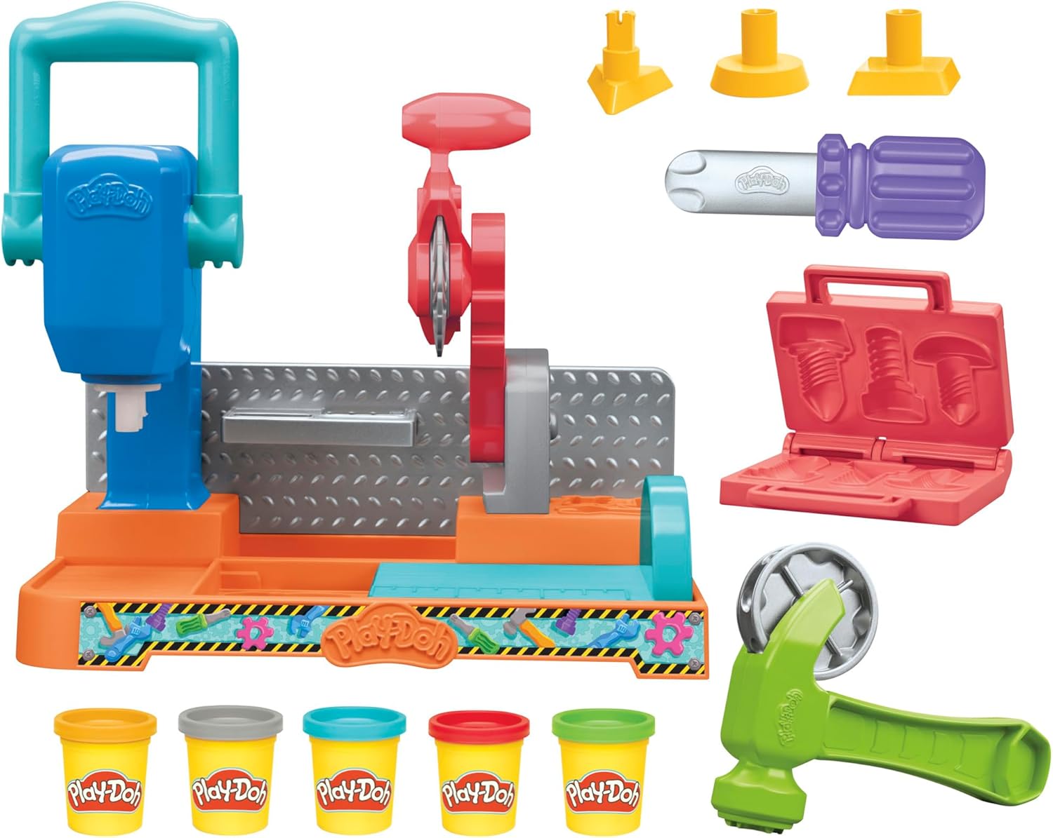 Alternative view of Play-Doh Damga ve Testereli Alet Tezgahı Oyun Seti