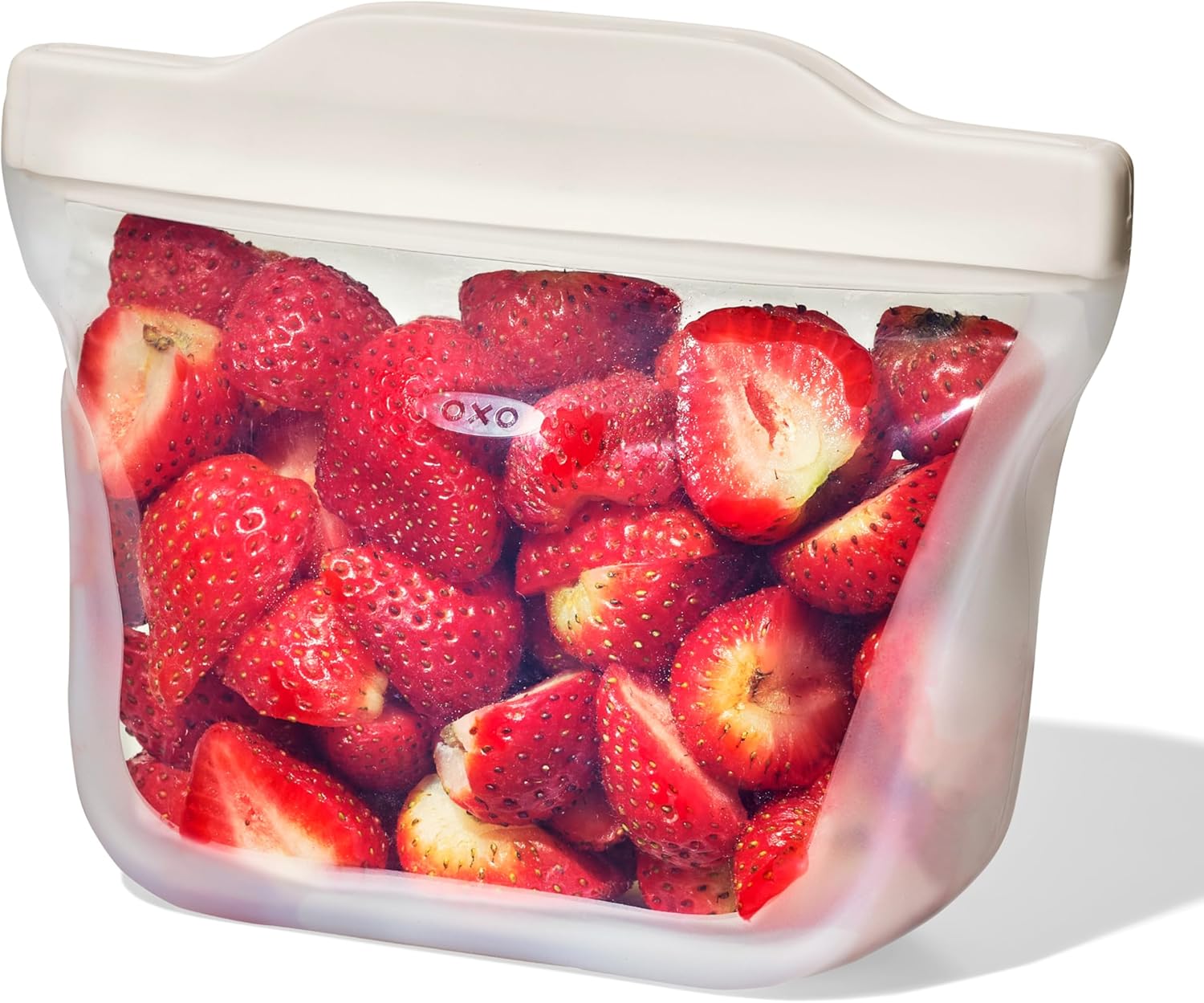 Alternative view of Oat Snack Stand Up Silicone Reusable Bag 12Oz, 1 EA
