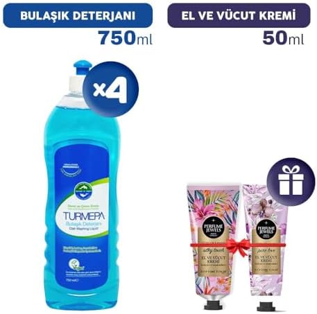 Alternative view of Bulaşık Deterjanı 750 ml x 4, El Kremleri Hediye