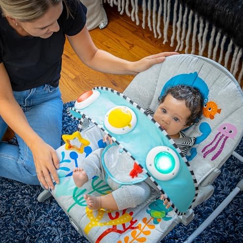 Alternative view of Baby Ocean Explorers Kick to It Opus Müzikli Bebekten Yürümeye Başlayan Müzik ve Işıklı Çocuk Salıncağı, 0-30 Ay Arası